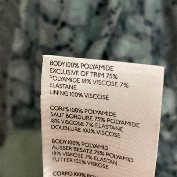 NWT Anthropology Lace Dress Sz 10P - Picture 6 of 6